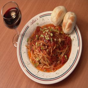 linguine porcini
